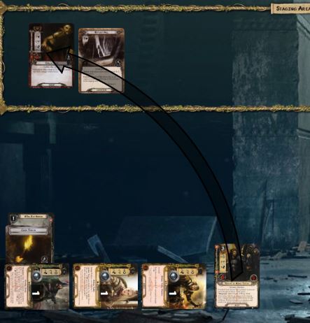 mono tactics Hirgon Knight of minis tirith