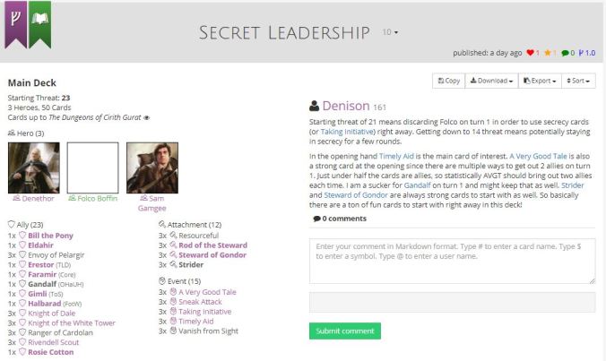 Secret Leadership