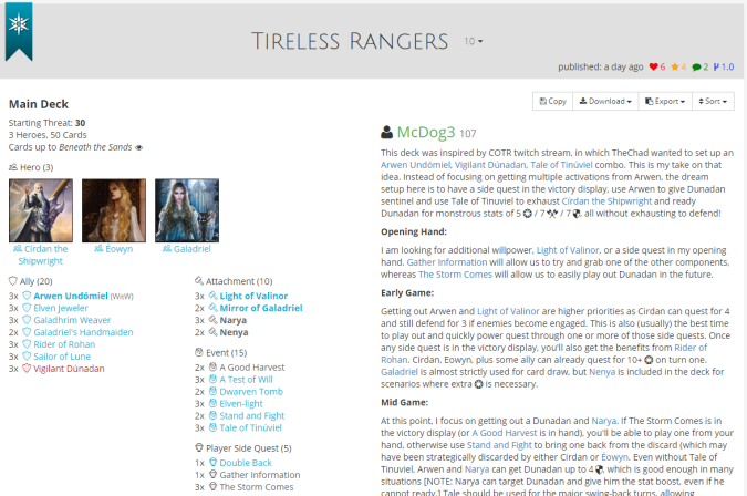 Tireless Rangers list.PNG