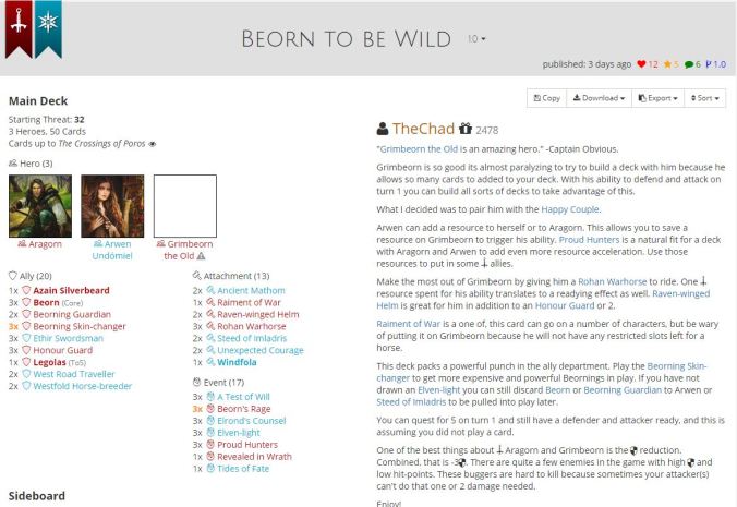 Beorn to be Wild list.JPG