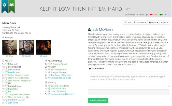 keep it low list.JPG