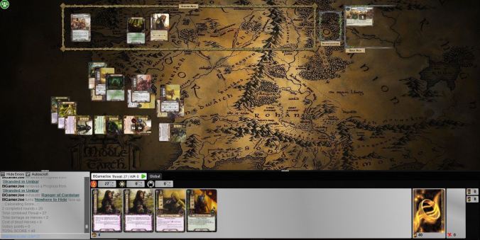 escape from umber loss dunedain